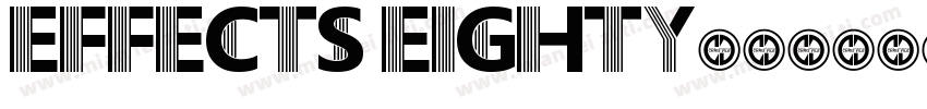 Effects Eighty字体转换